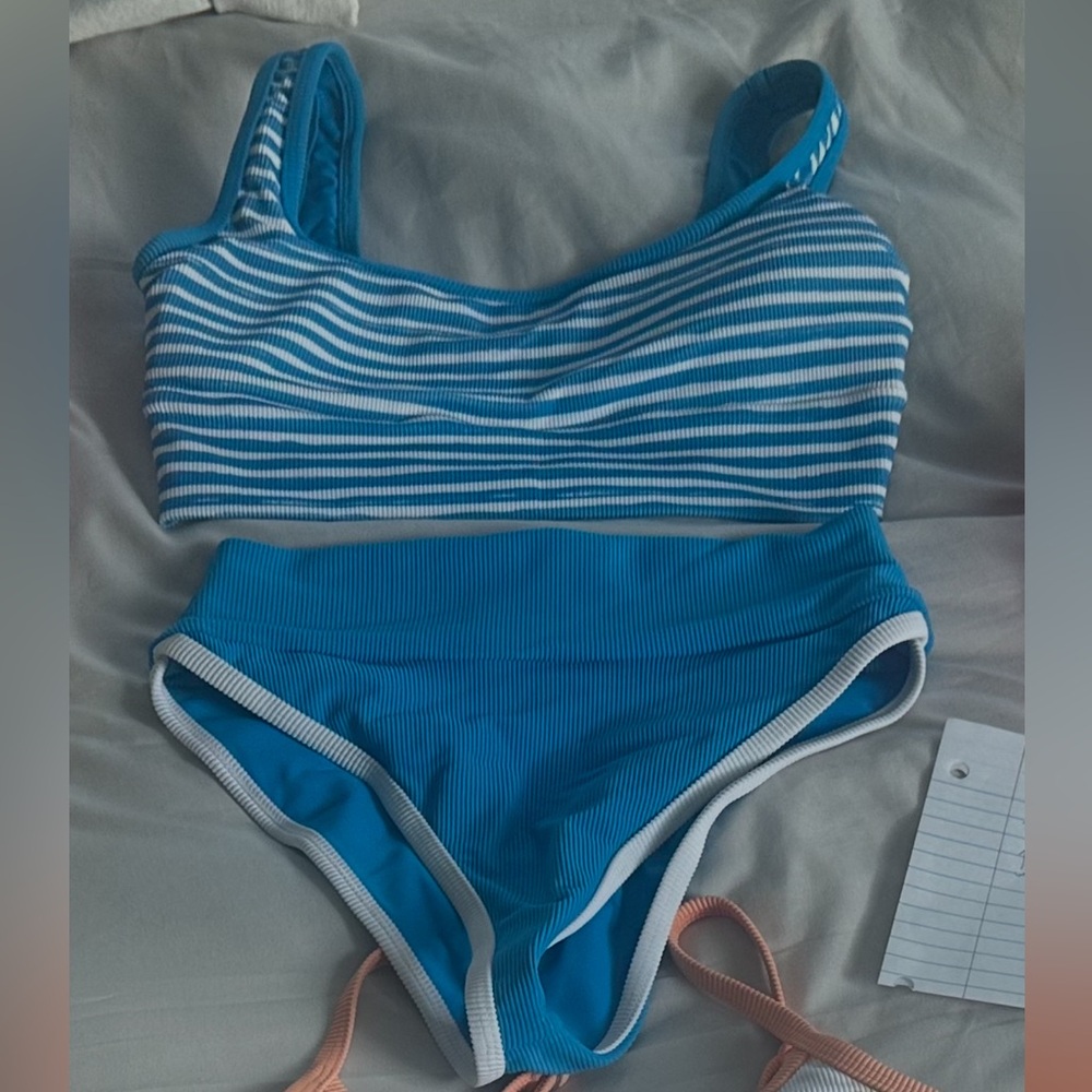 LainSnow Cobalt Stripe Bikini